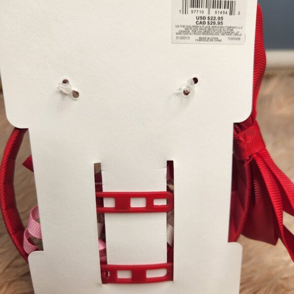 NWT Gymboree Girls 3-Piece Hair Set - Mini Valentine - Picture 2 of 3